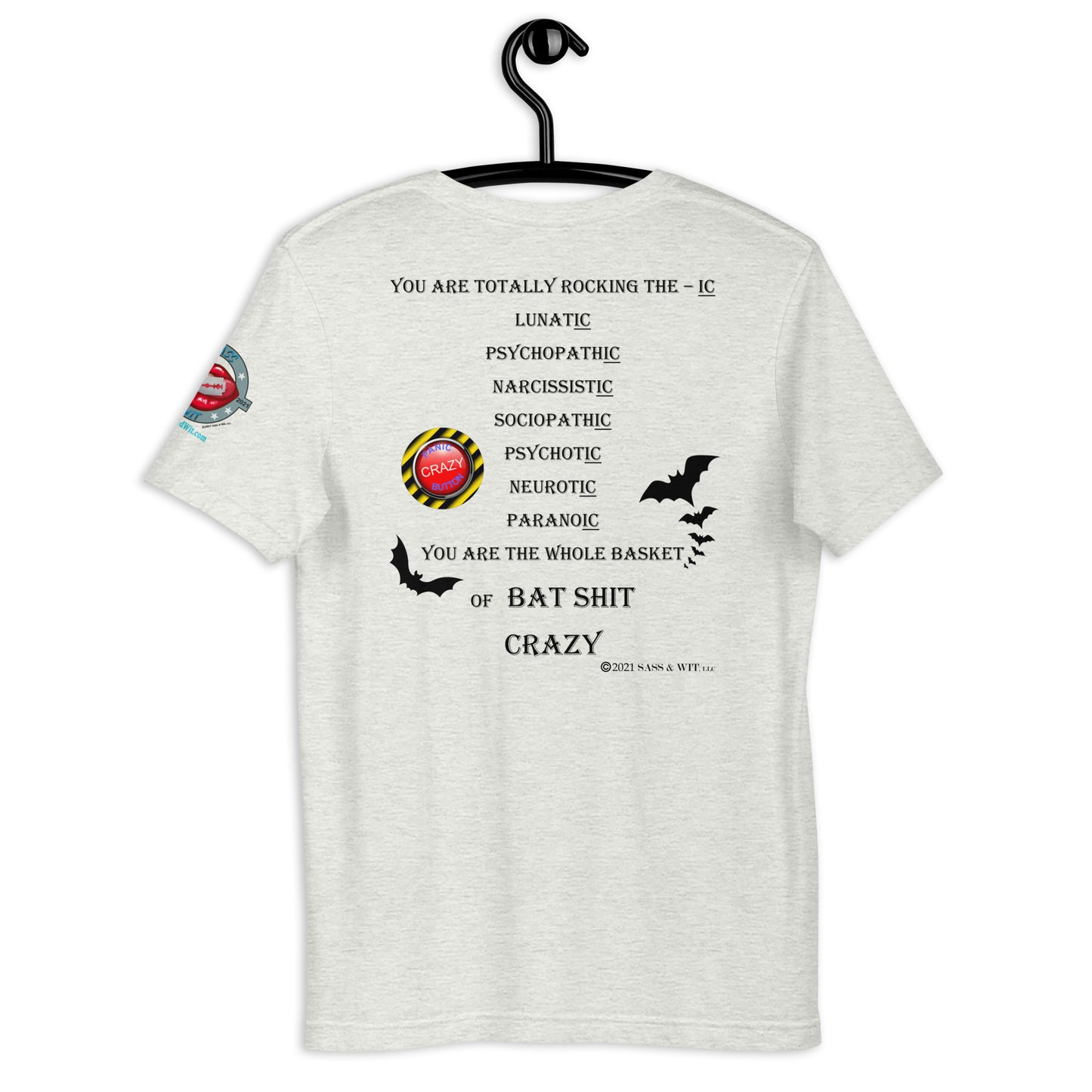 Bat Shit Crazy on back