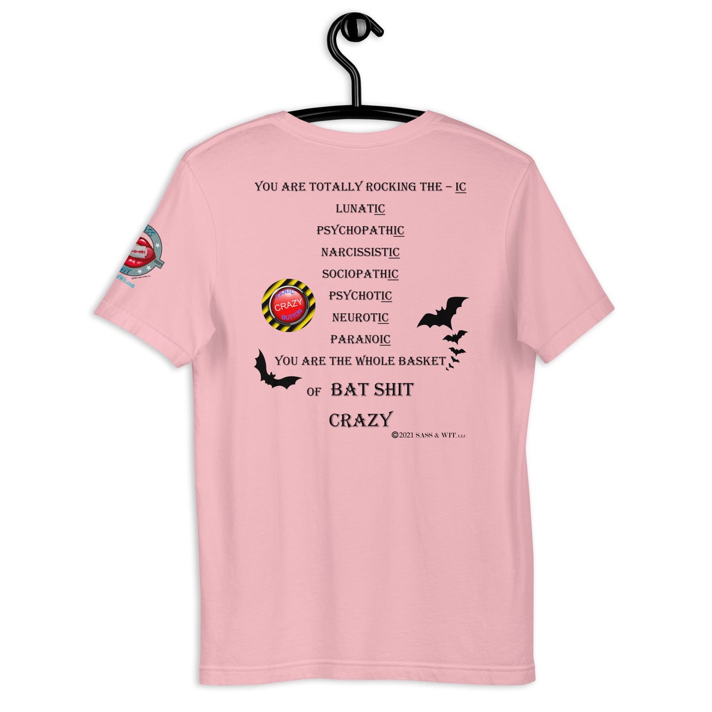 Bat Shit Crazy on back