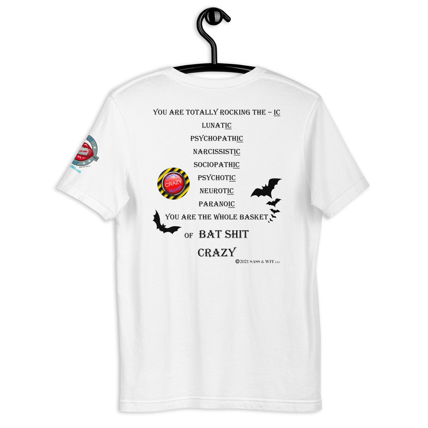 Bat Shit Crazy on back
