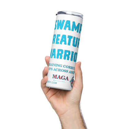 Swamp Creature Warrior MAGA Tumbler